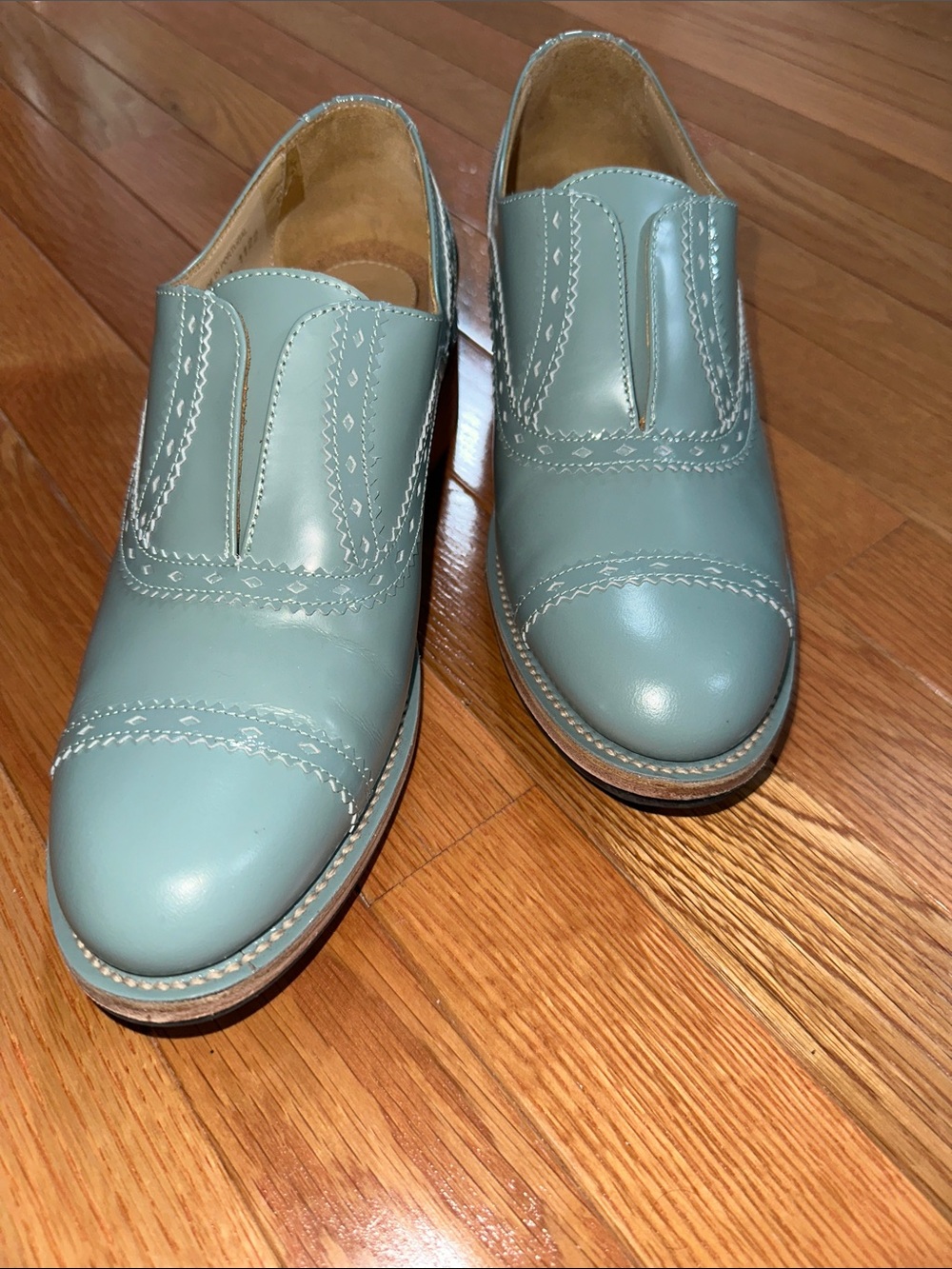 TOOAS Women’s light seafoam slip-on loafers
